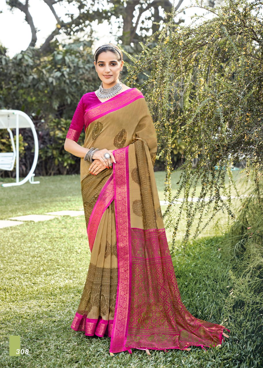 Siddharth Chirala Vol 1 Fancy Ethnic Wear Wholesale Cotton Sarees Catalog
